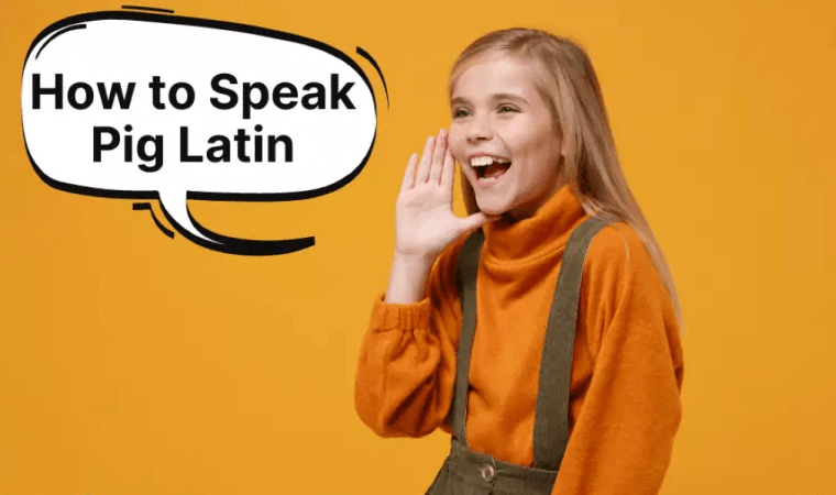 How to speak pig latin with rules