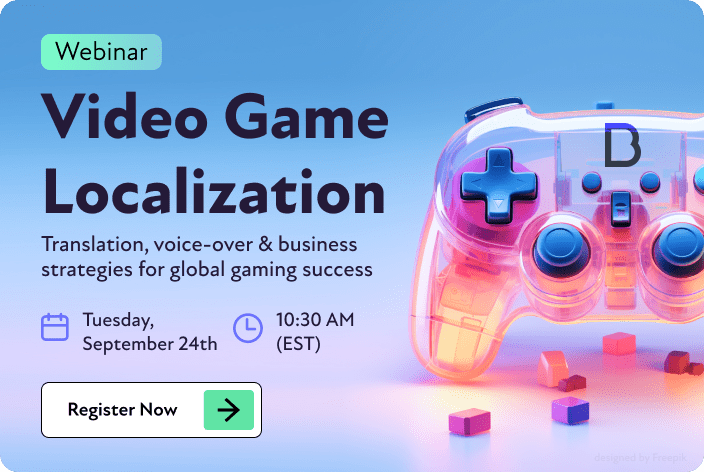 Gaming Localization Webinar